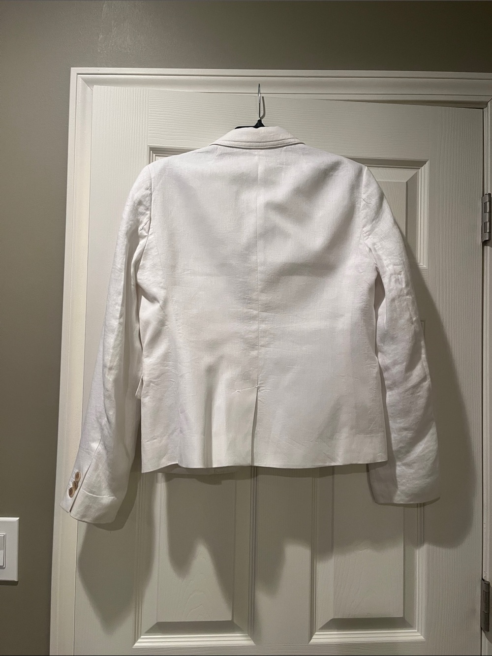 J. Crew White Linen Blazer - Picture 4 of 4